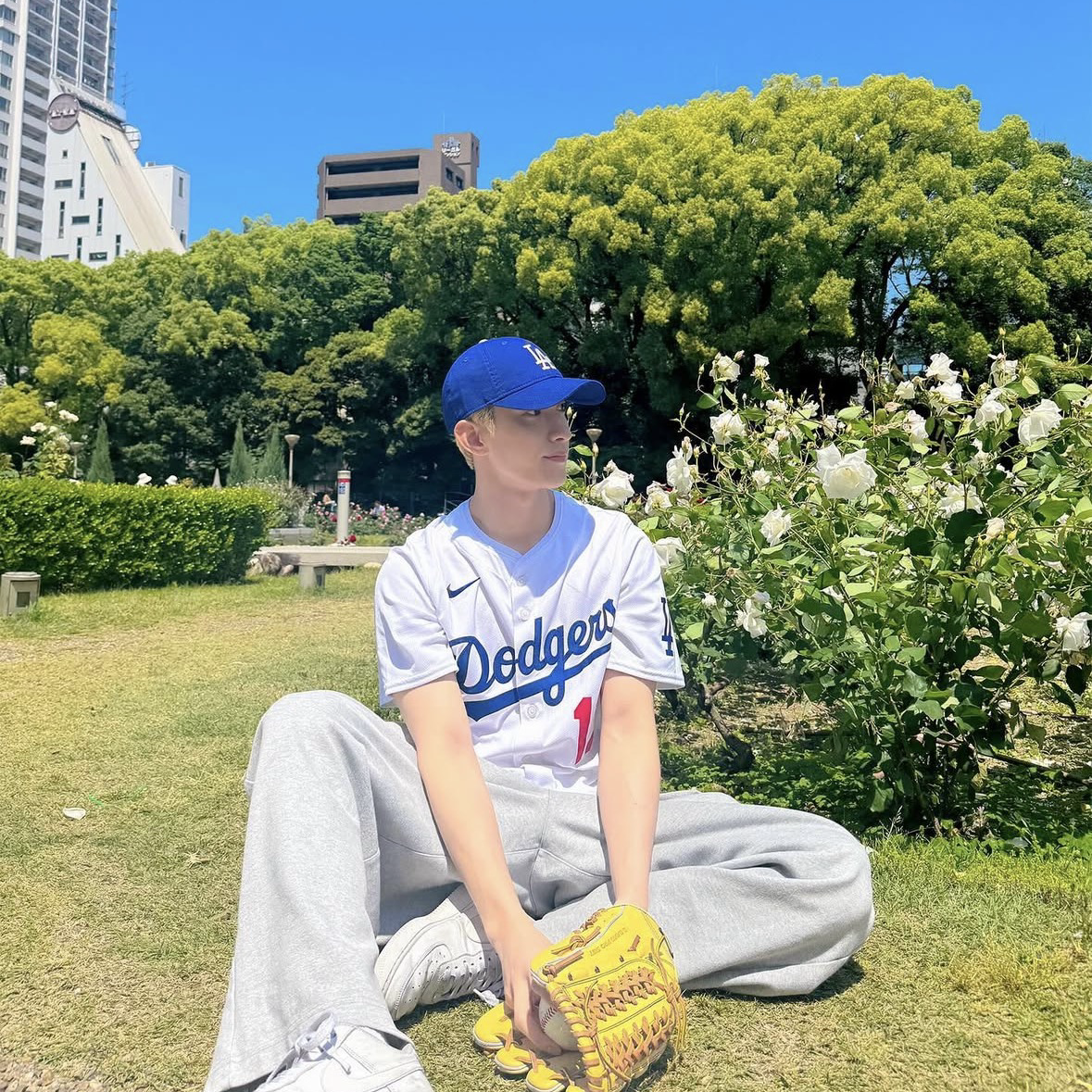 A moment captured by DK (SEVENTEEN)'s fan