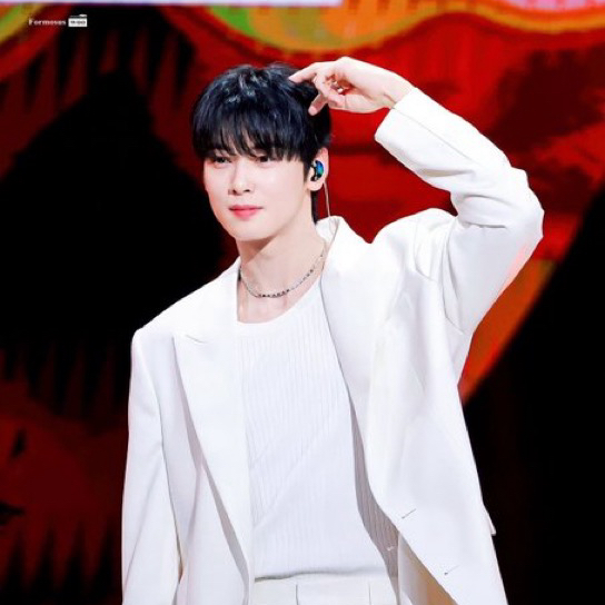 Recent activity shot of Eunwoo (ASTRO)