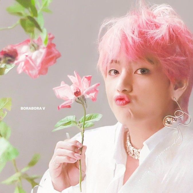 V (BTS)の舞台裏ショット