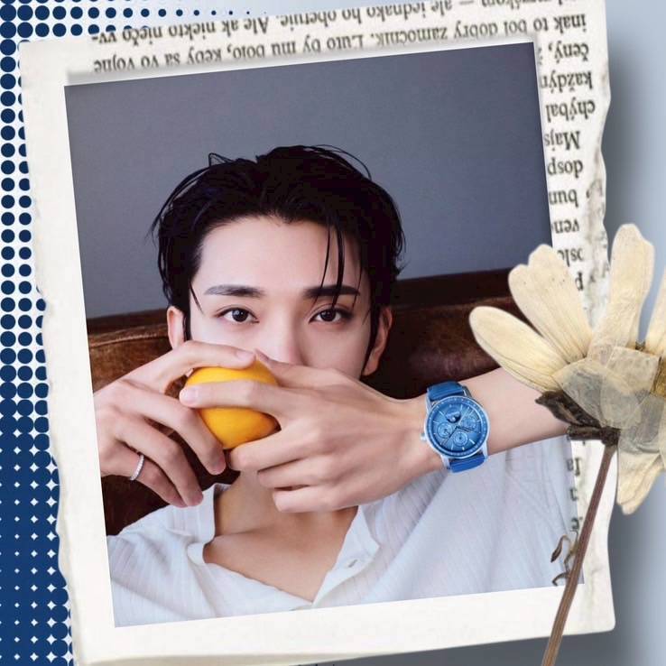 A moment captured by Joshua (SEVENTEEN)'s fan