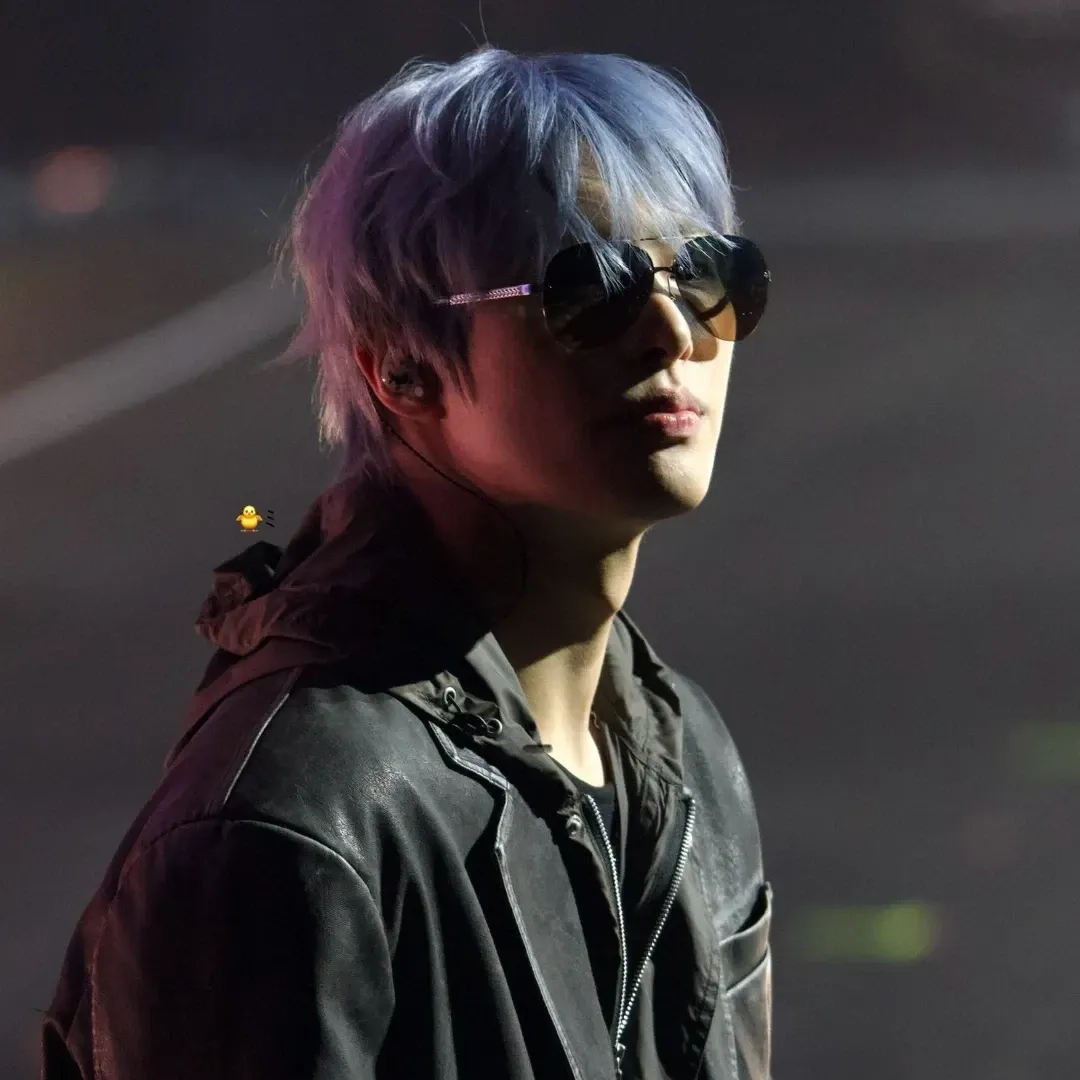 A moment captured by Mingi (ATEEZ)'s fan