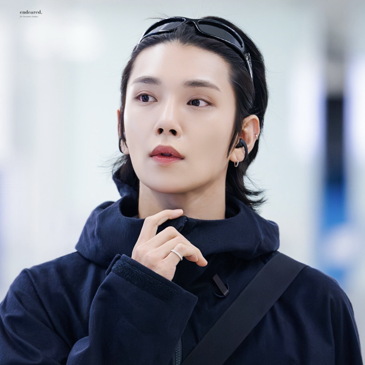 Recent activity shot of Joshua (SEVENTEEN)