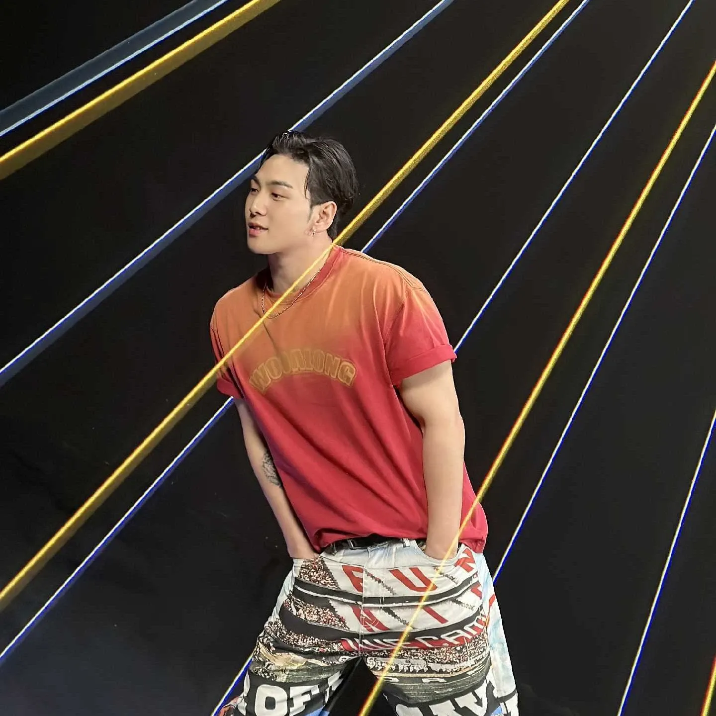A moment captured by Baekho's fan