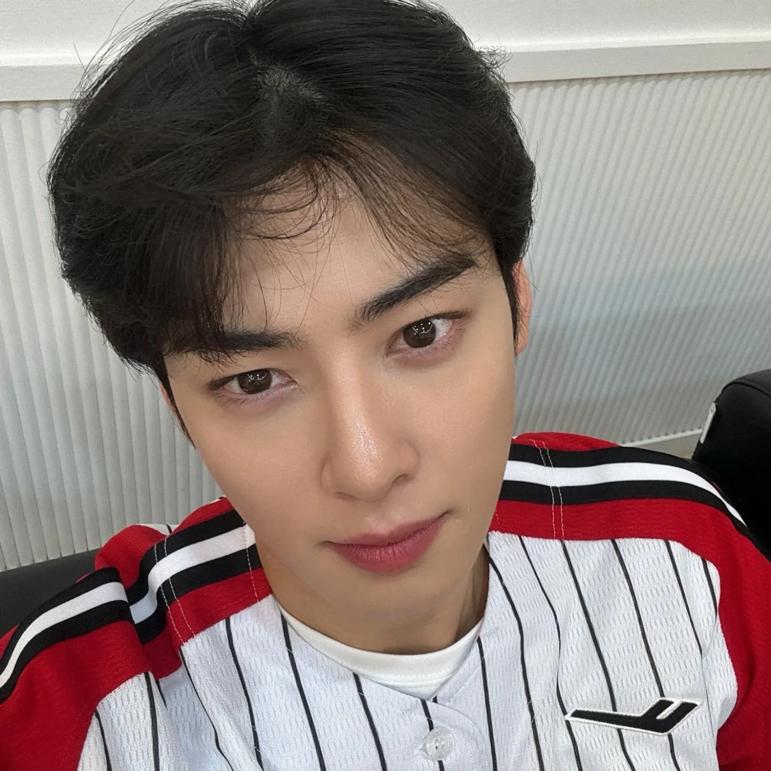 Recent activity shot of Eunwoo (ASTRO)
