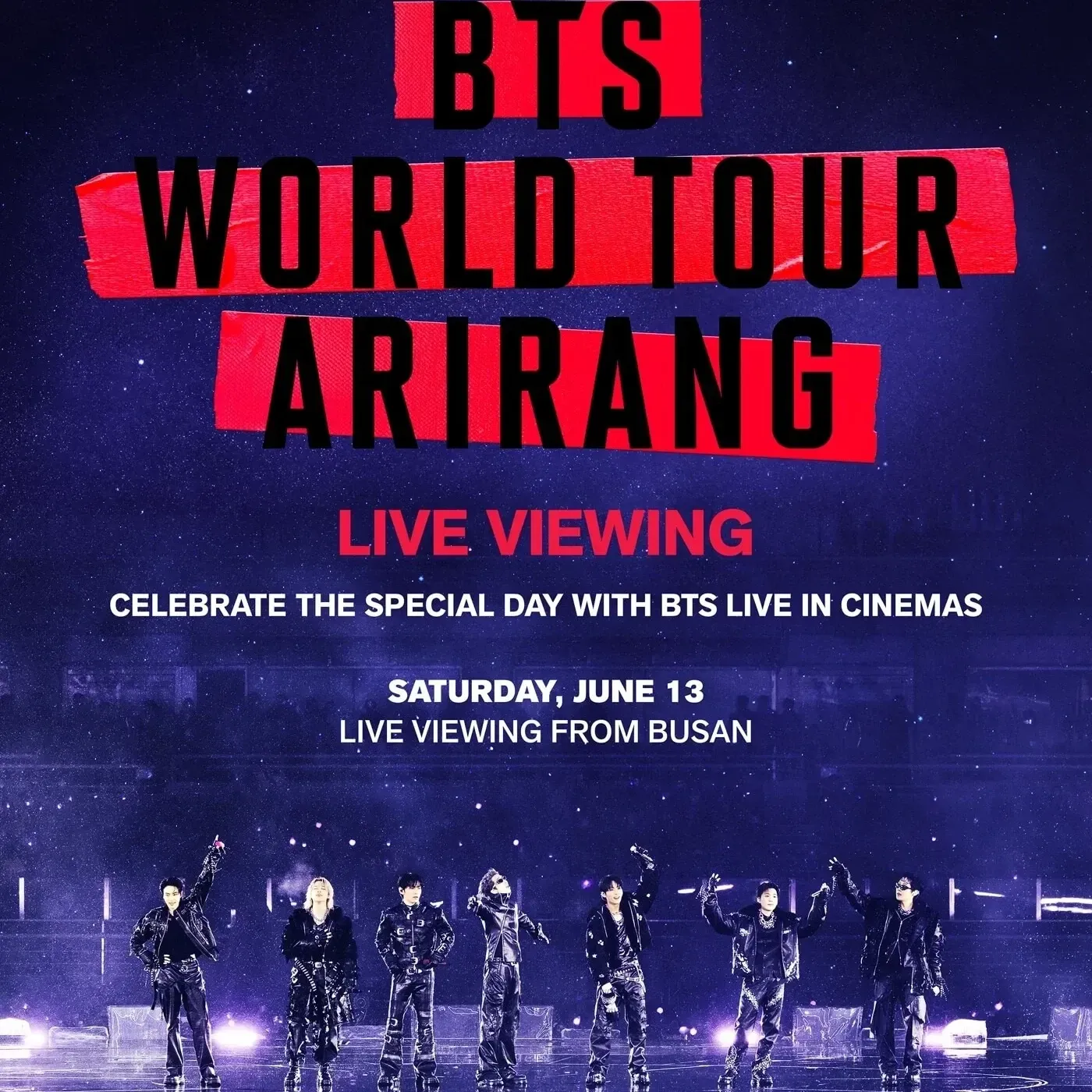 A moment captured by BTS's fan