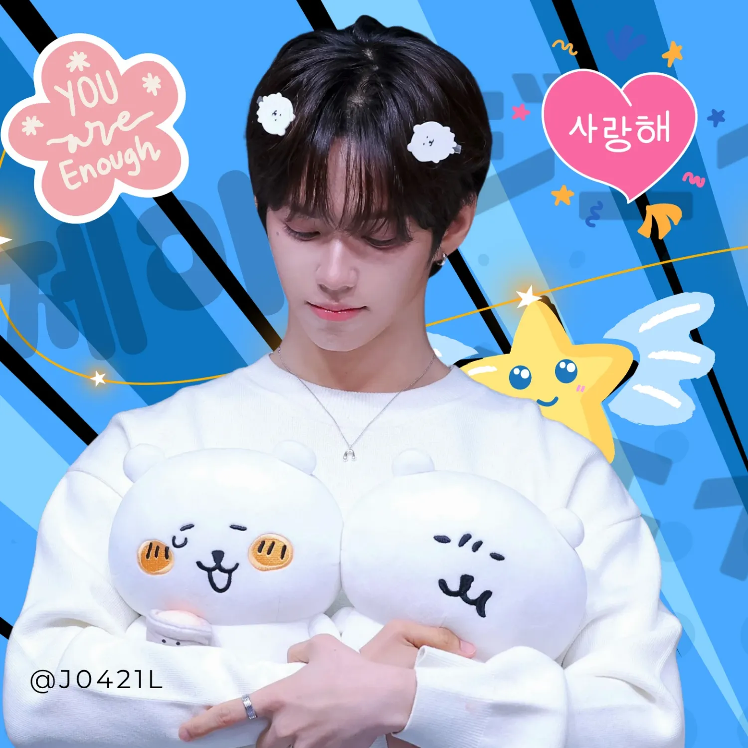 A moment captured by JL (AHOF)'s fan