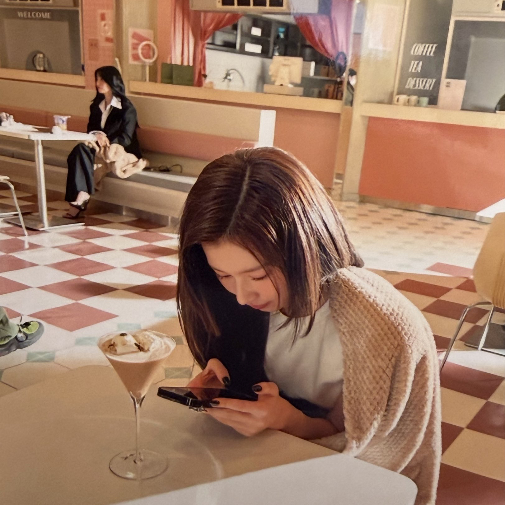 Recent activity shot of Sana (TWICE)