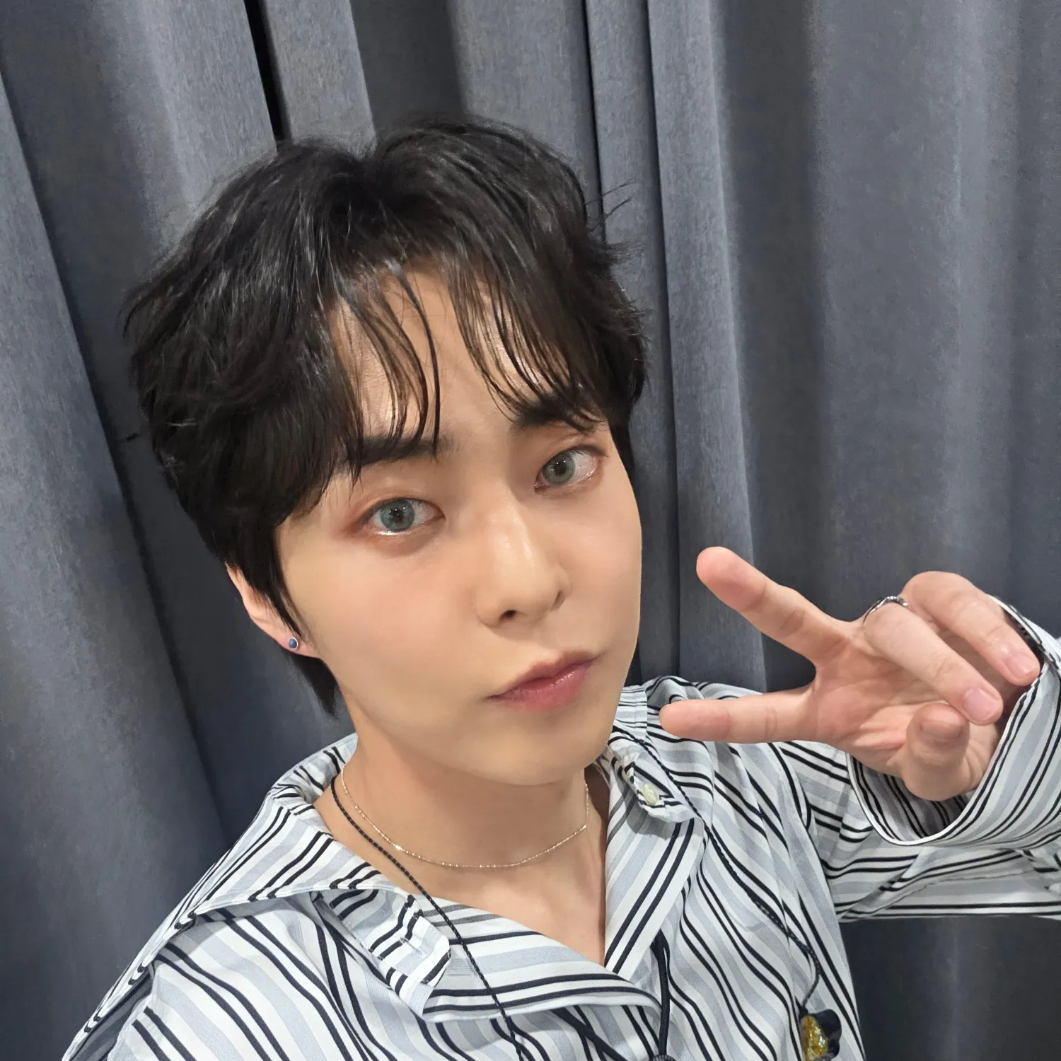 Momen yang diabadikan oleh penggemar Xiumin (EXO)