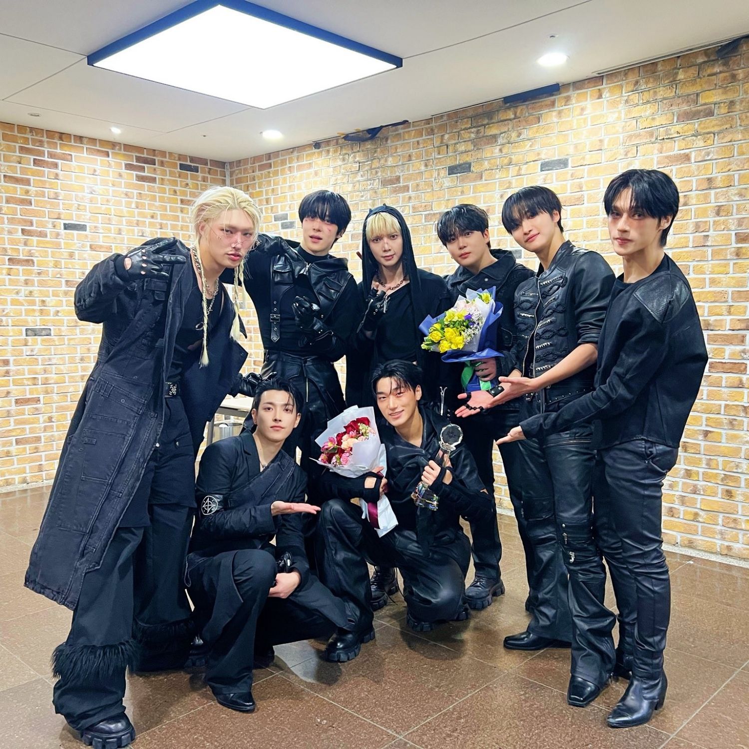 ATEEZの舞台裏ショット