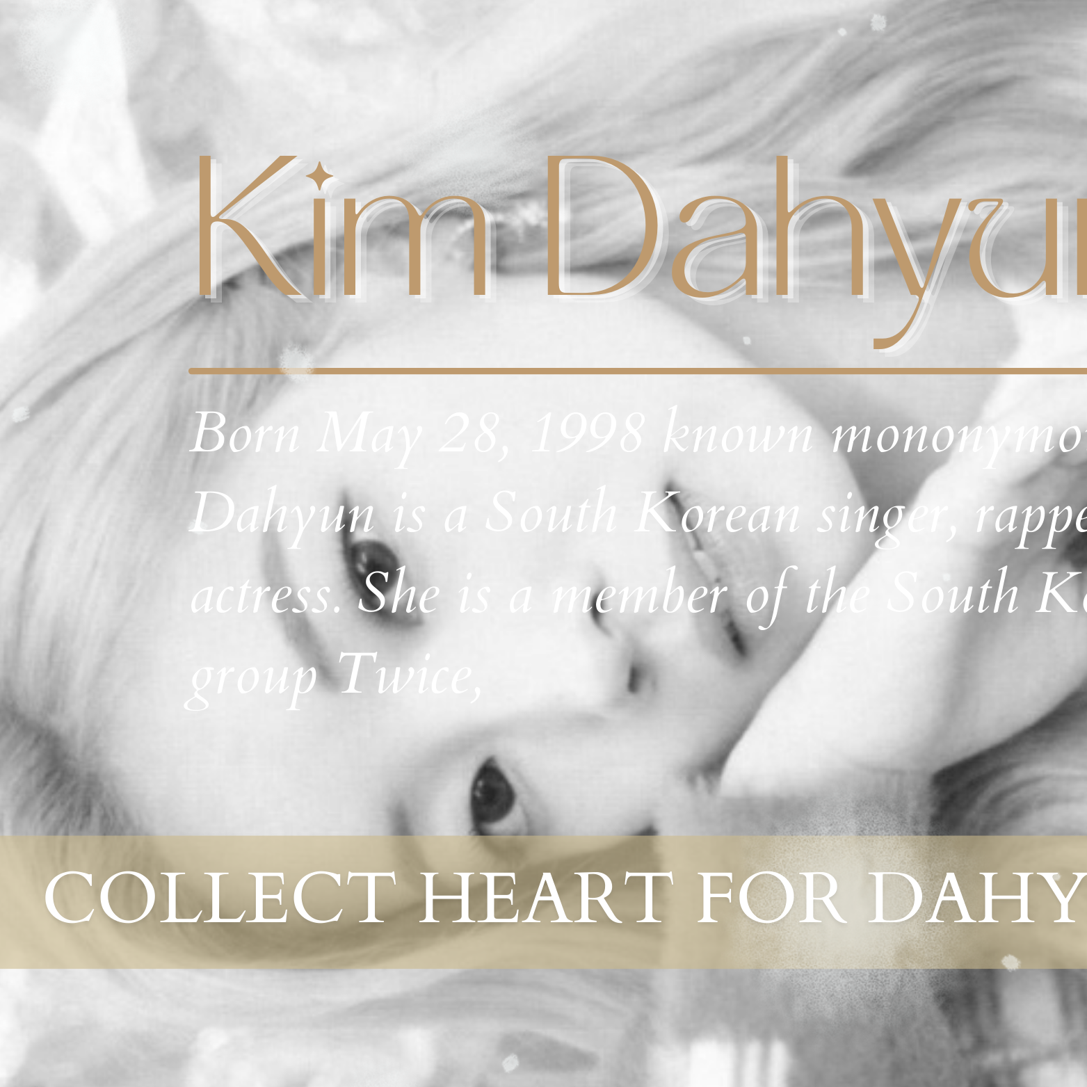 A moment captured by Dahyun (TWICE)'s fan