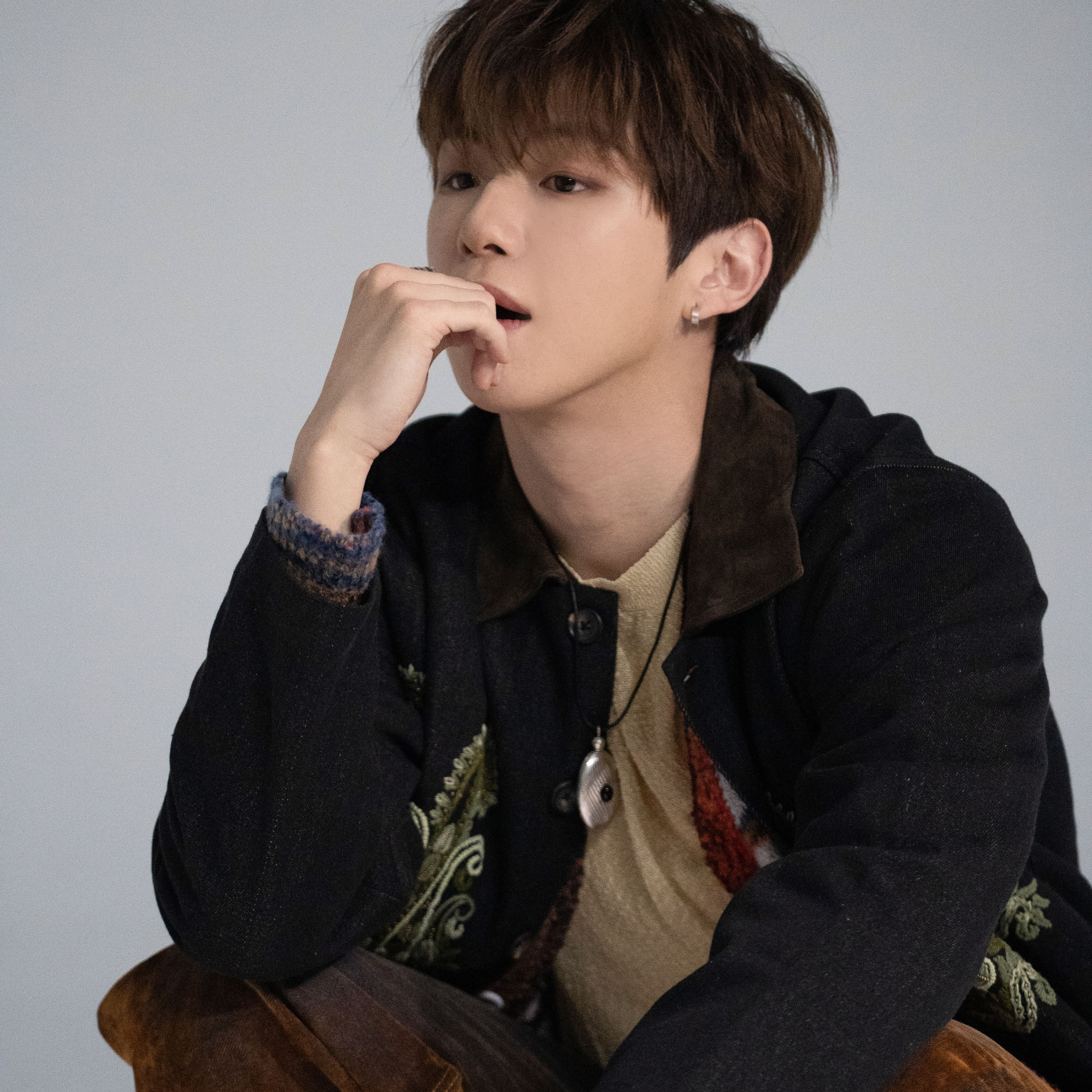A moment captured by Kang Daniel's fan