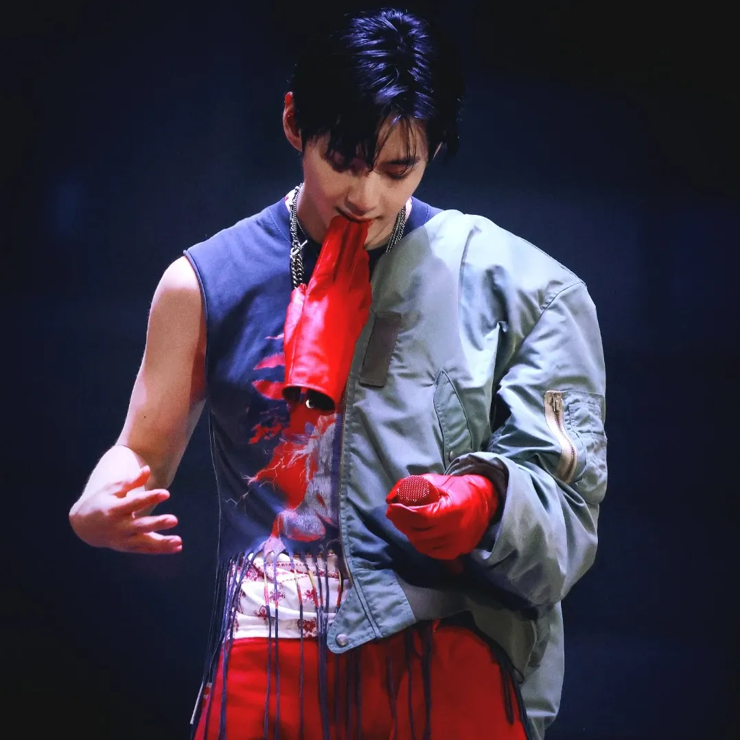 Momen yang diabadikan oleh penggemar V (BTS)