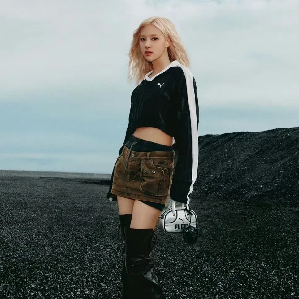 A moment captured by ROSÉ (BLACKPINK)'s fan