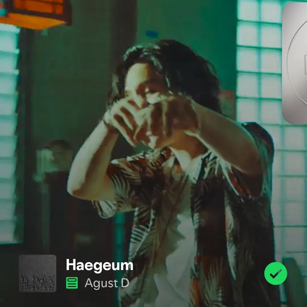 A moment captured by BTS's fan