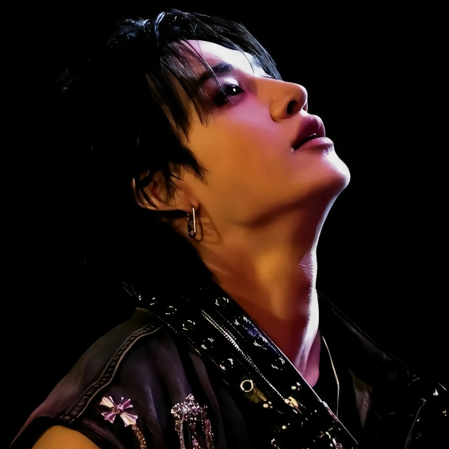 A moment captured by Bang Chan (Stray Kids)'s fan