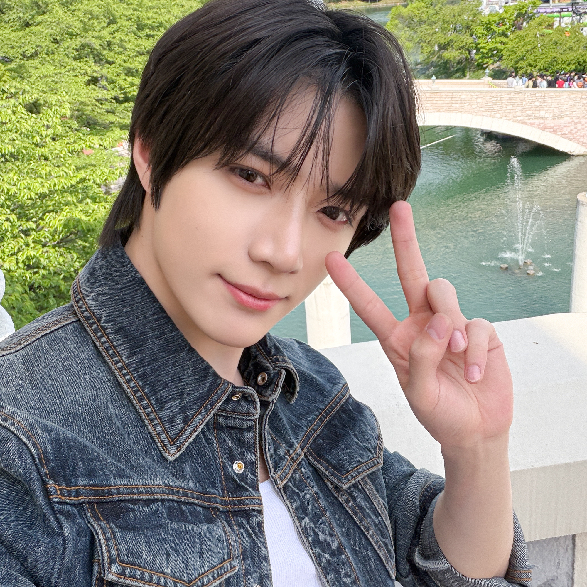 A moment captured by Beomgyu (TOMORROW X TOGETHER)'s fan