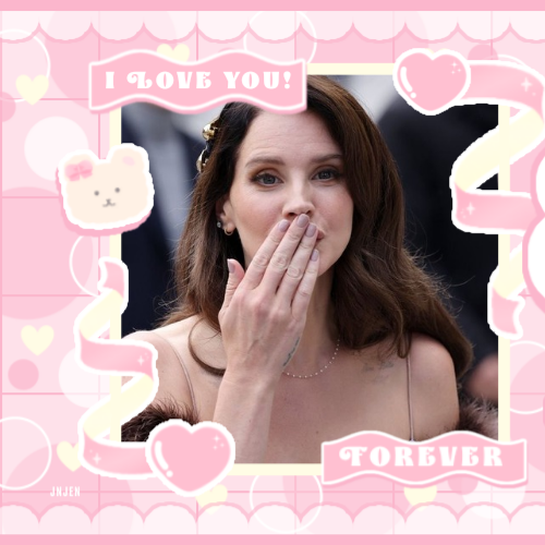 Recent activity shot of Lana del Rey