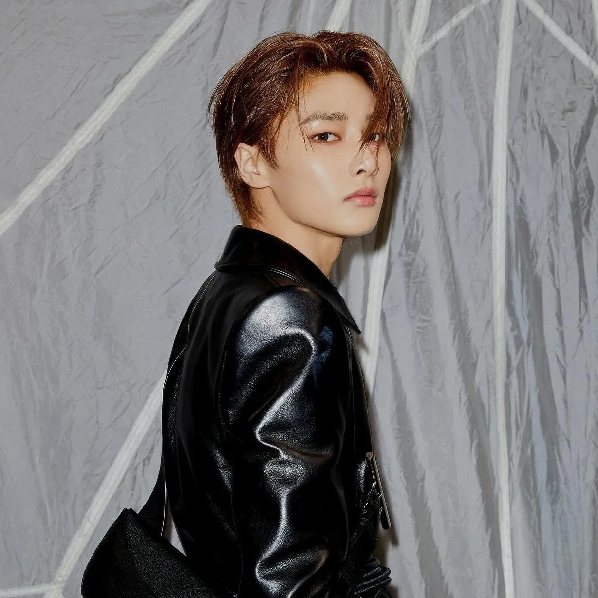 A moment captured by Stray Kids's fan