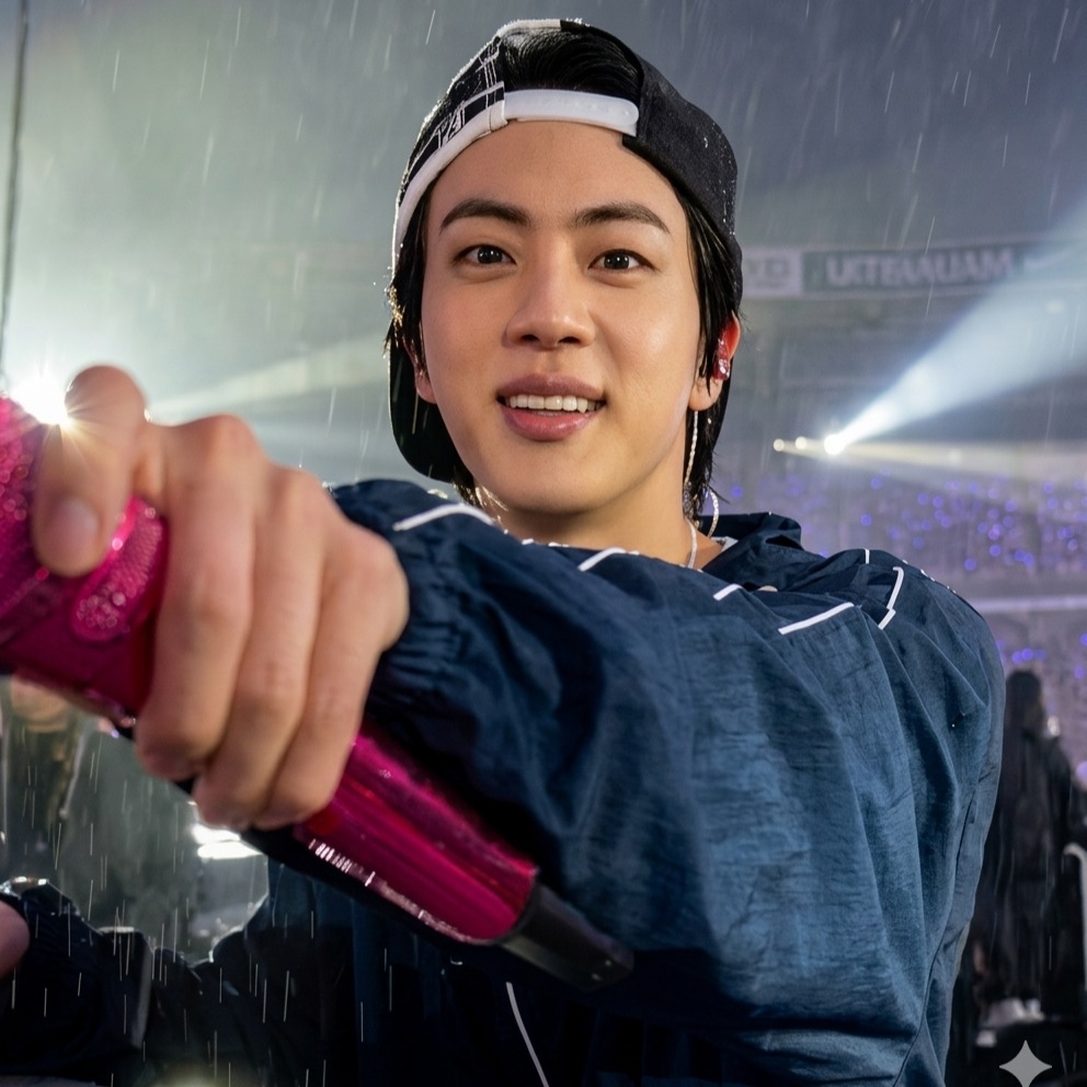 Potret di balik layar Jin (BTS)