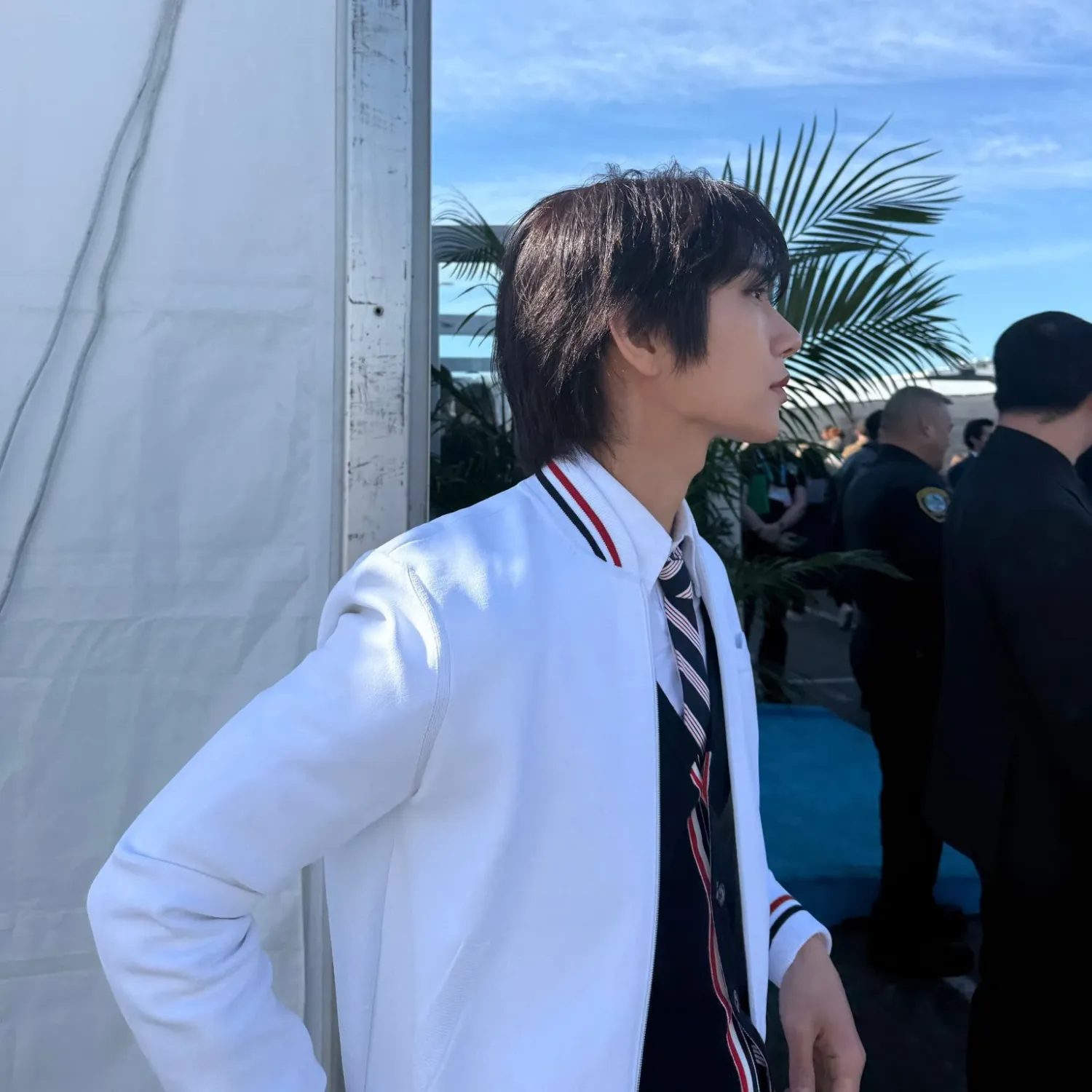 Recent activity shot of Joshua (SEVENTEEN)