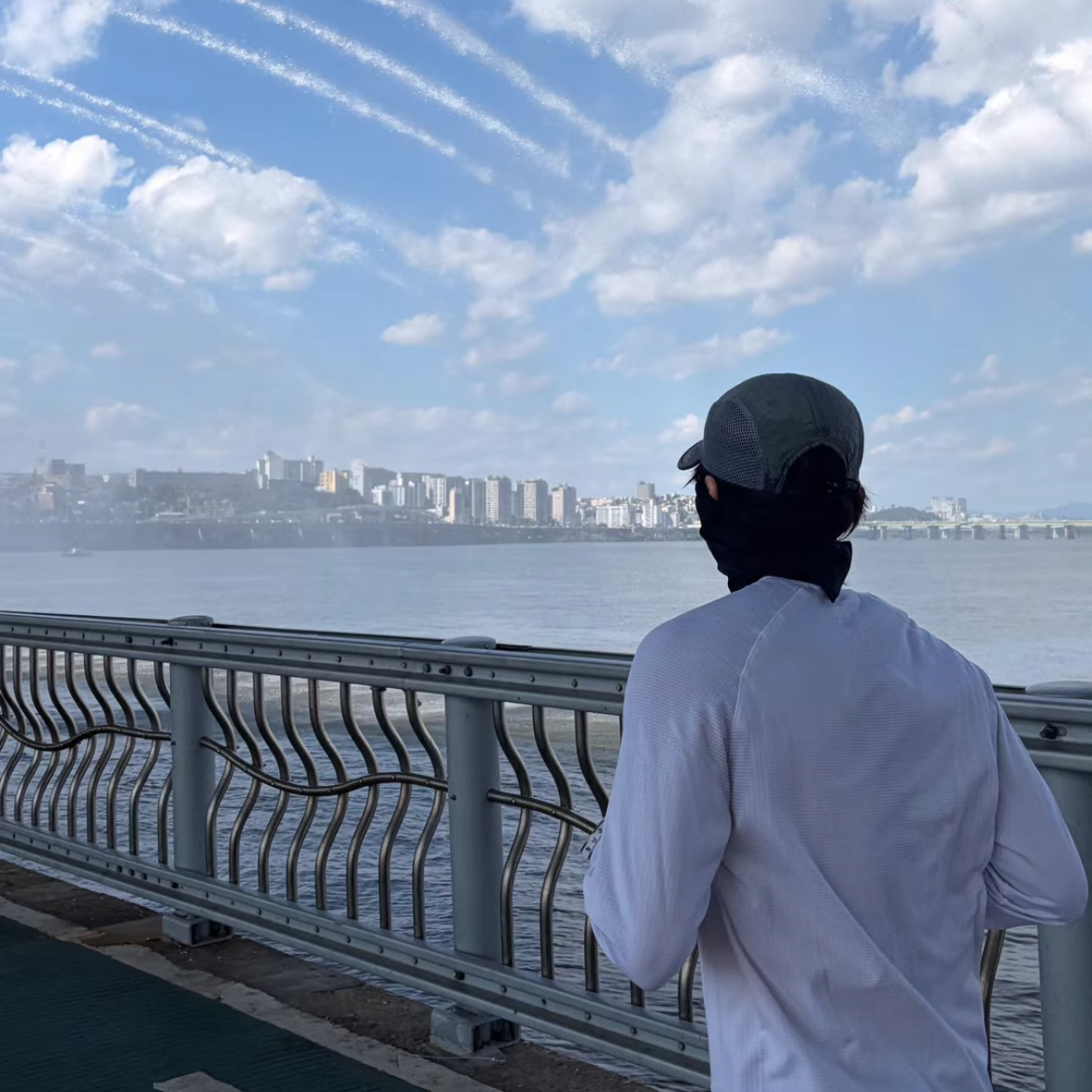 A moment captured by SUGA (BTS)'s fan