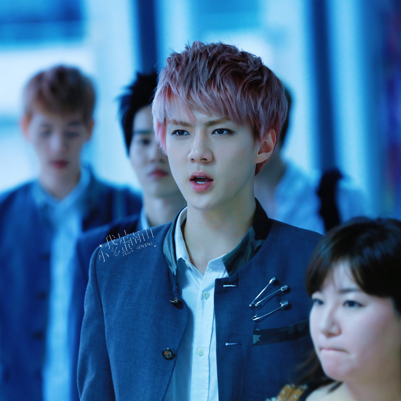 Behind-the-scenes cut of Sehun (EXO)