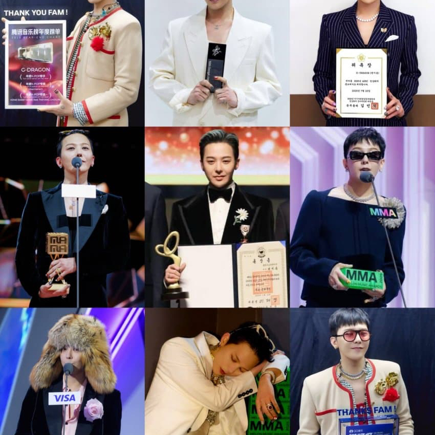 A moment captured by G-DRAGON (BIGBANG)'s fan