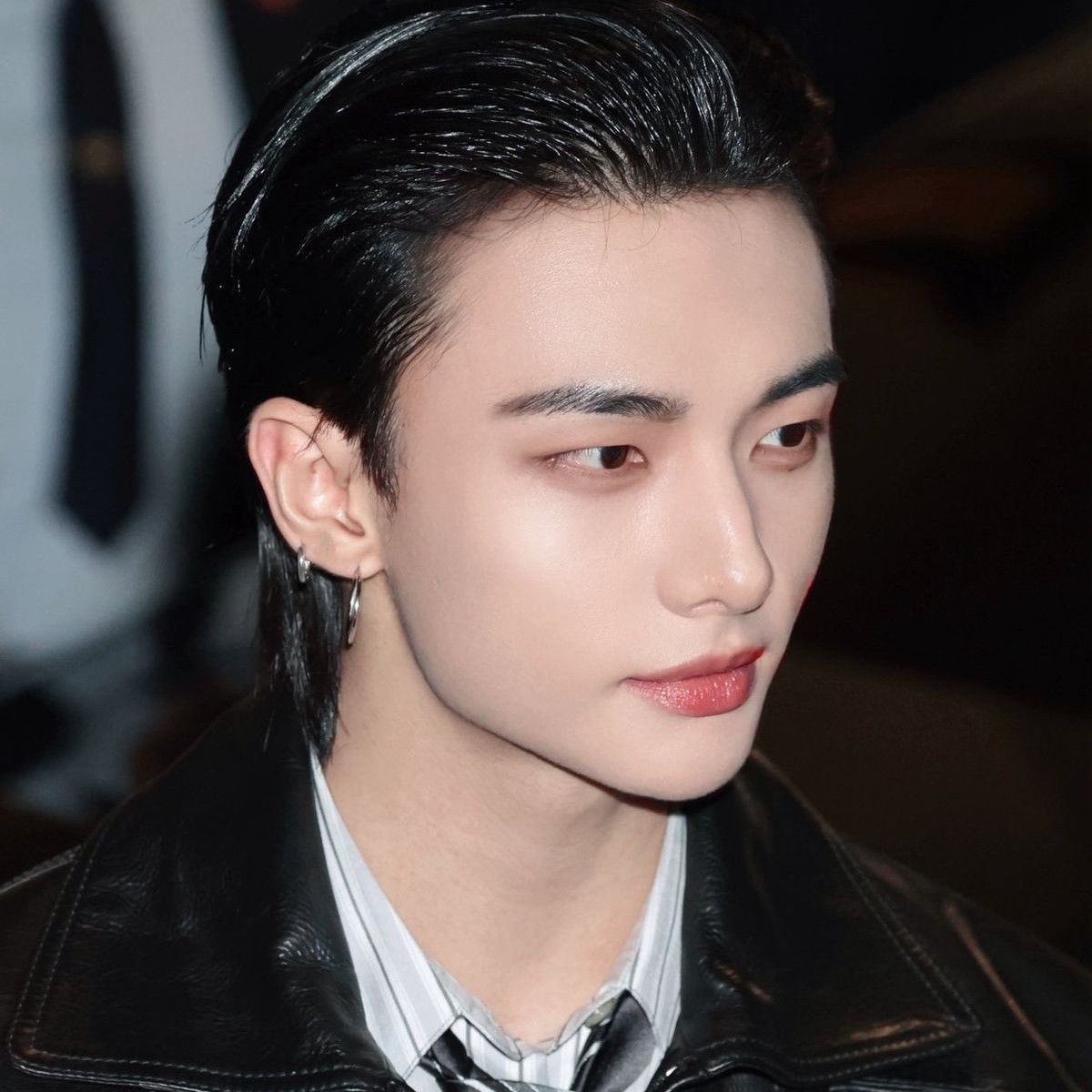 A moment captured by Hyunjin (Stray Kids)'s fan