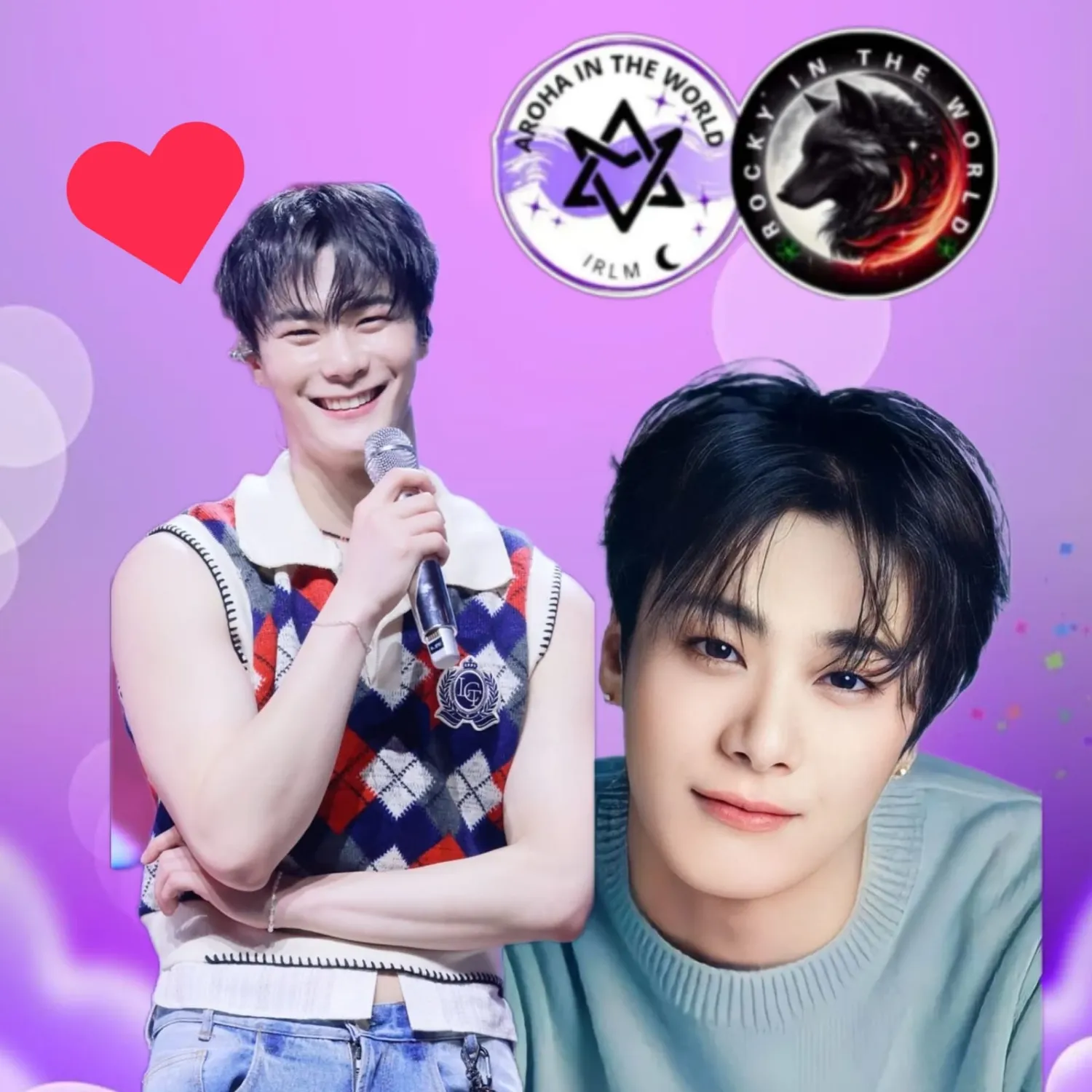 Recent activity shot of Moonbin (ASTRO)