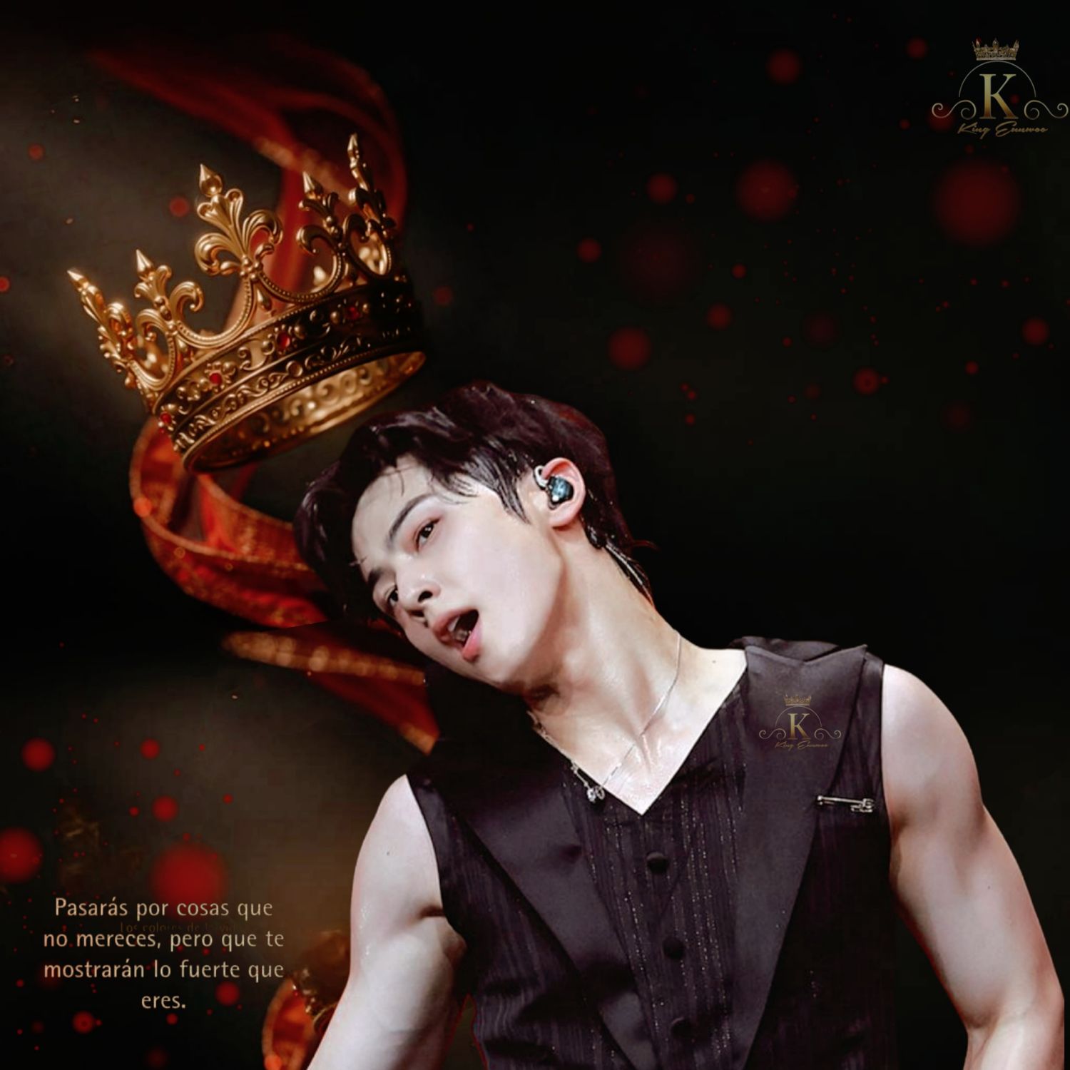 Recent activity shot of Eunwoo (ASTRO)