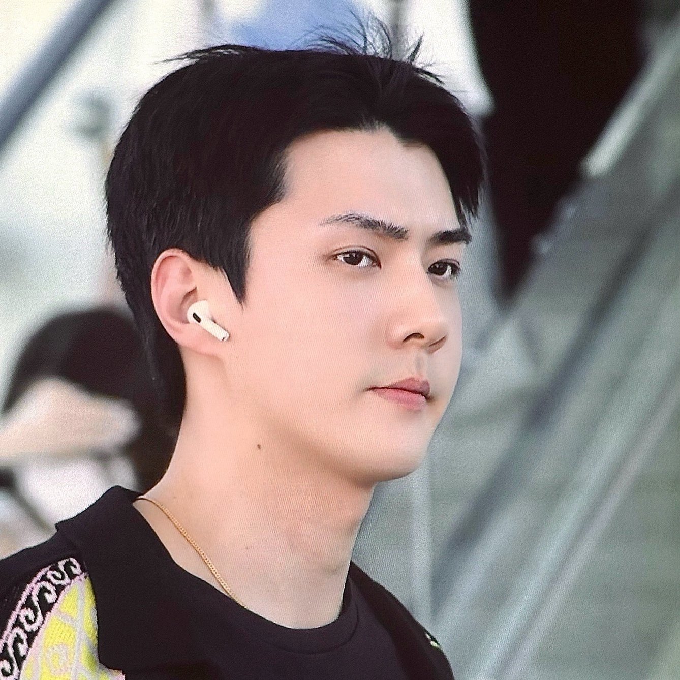 Momen yang diabadikan oleh penggemar Sehun (EXO)