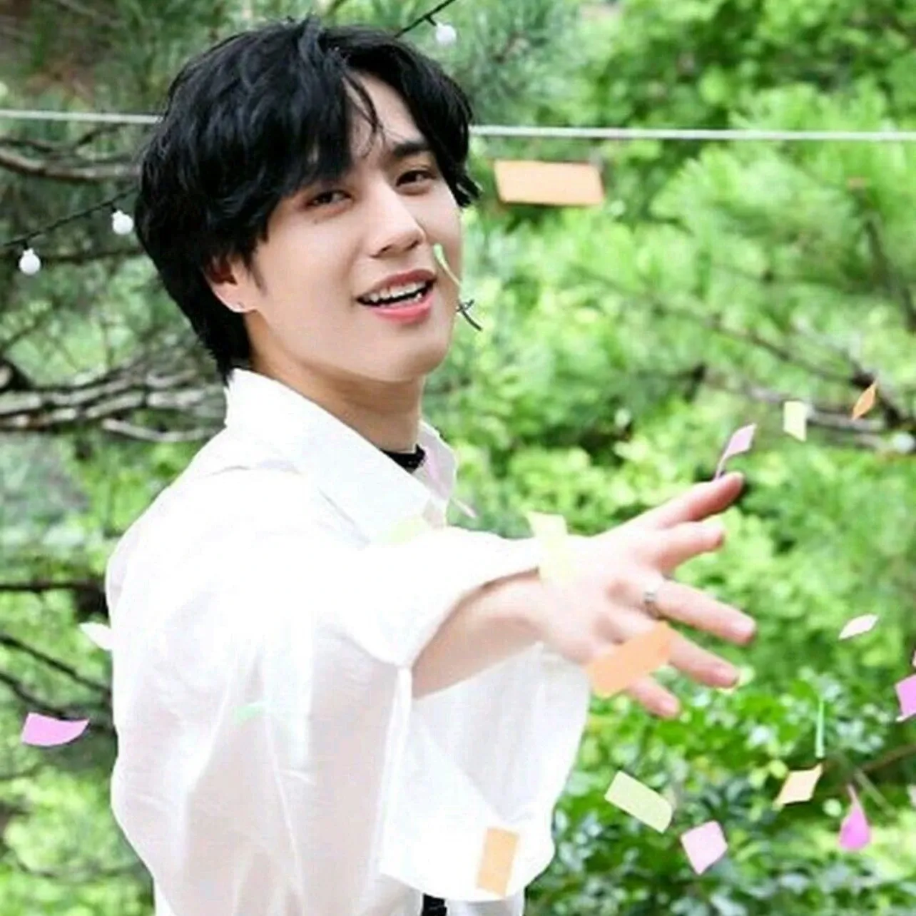 A moment captured by Yugyeom (GOT7)'s fan