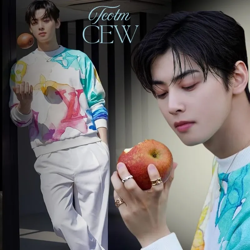 A moment captured by Eunwoo (ASTRO)'s fan