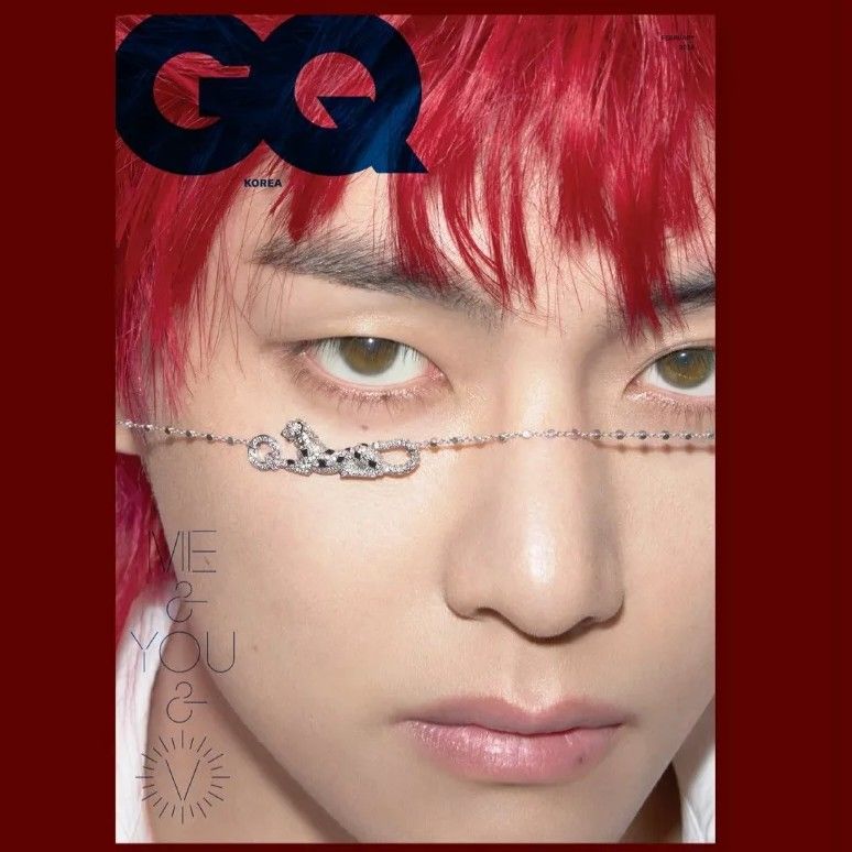 Recent activity shot of V (BTS)