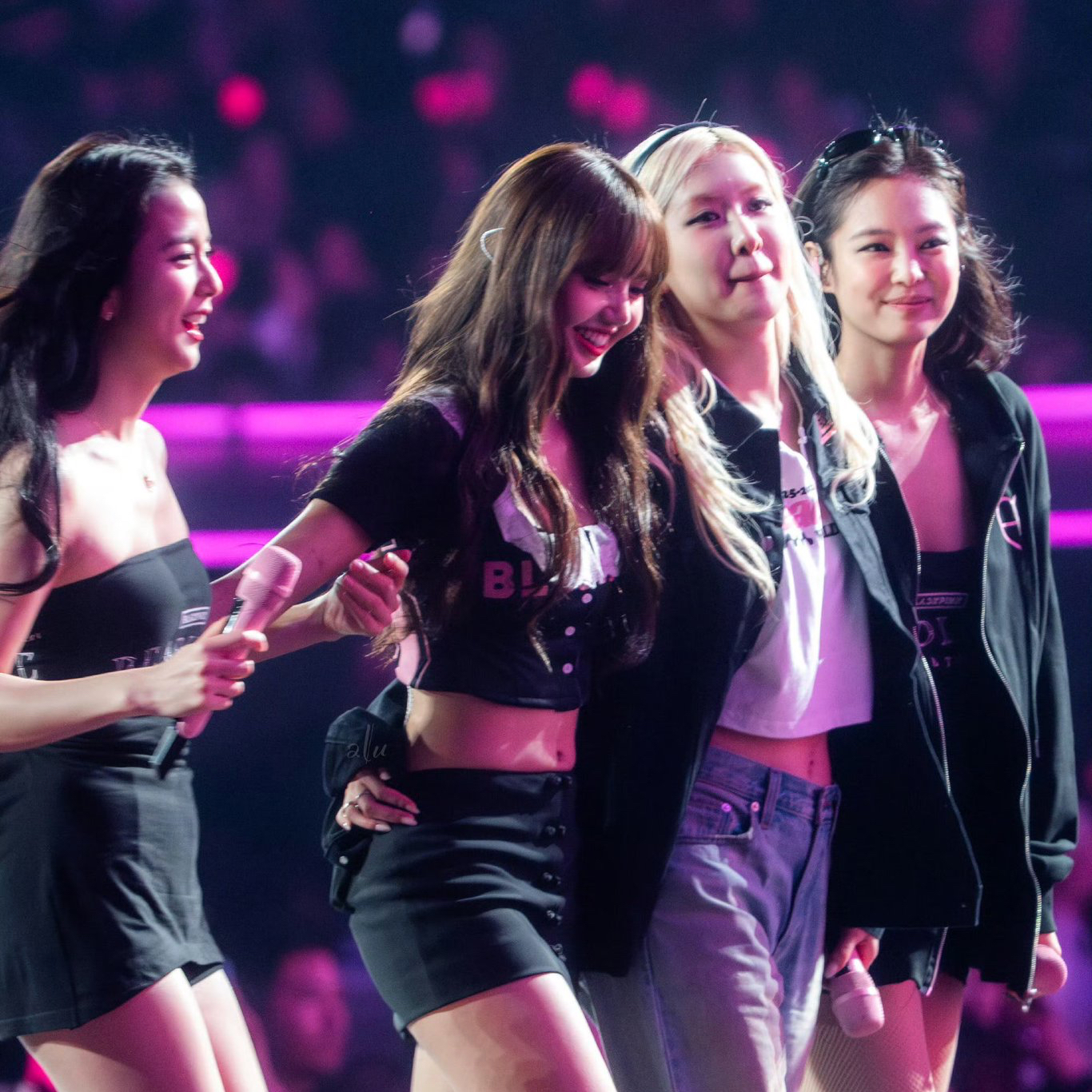 Recent activity shot of BLACKPINK