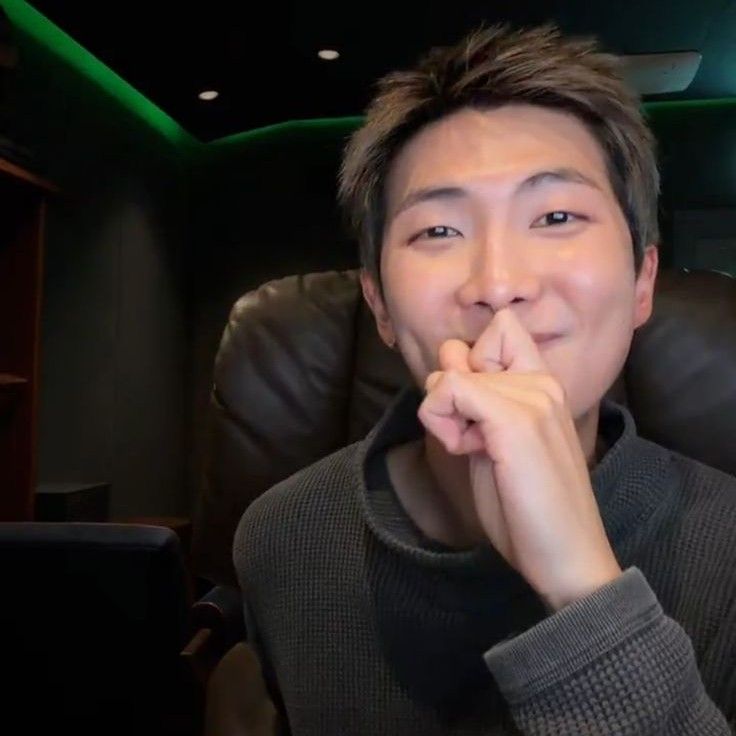 Recent activity shot of RM (BTS)