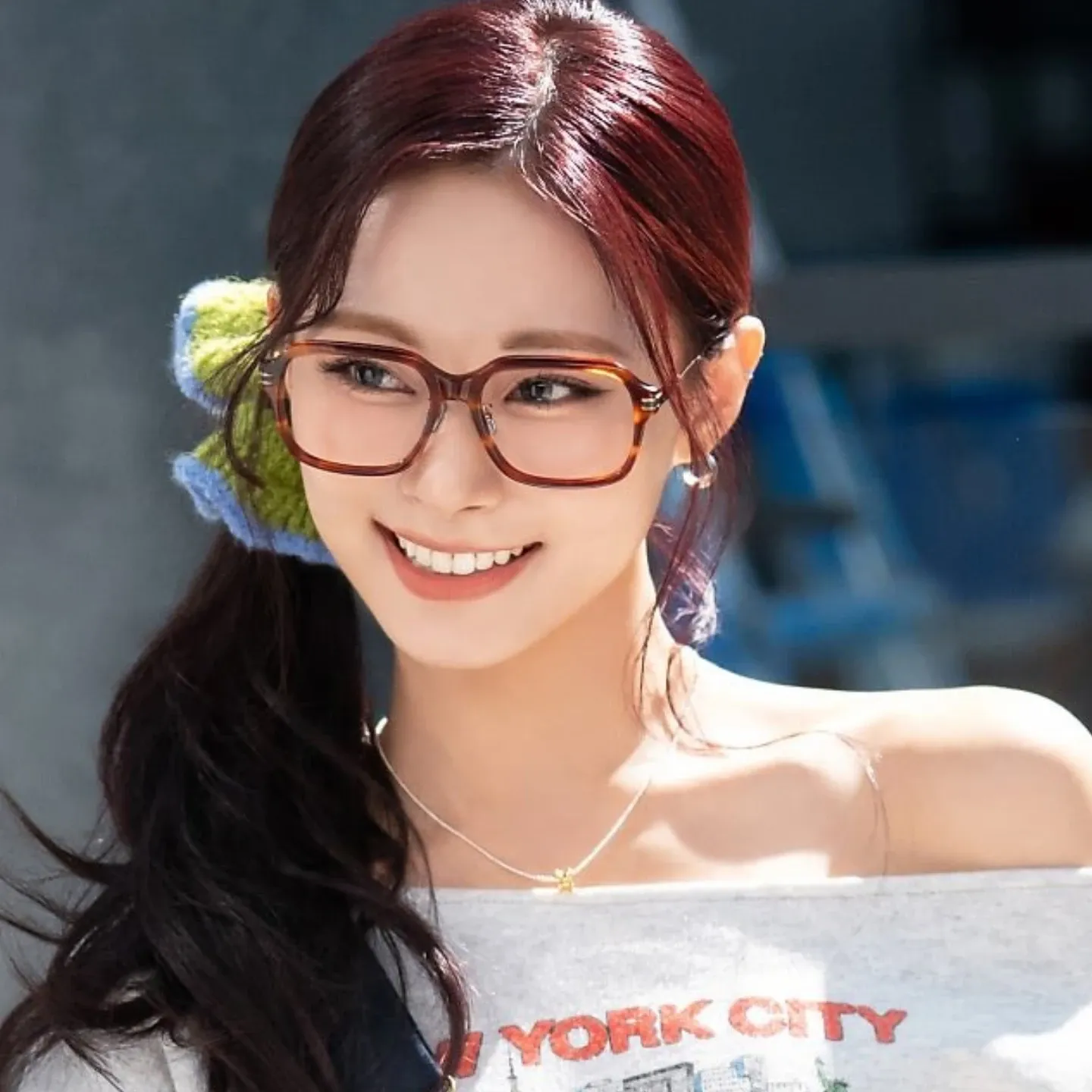 쯔위 (TWICE)의 비하인드 컷