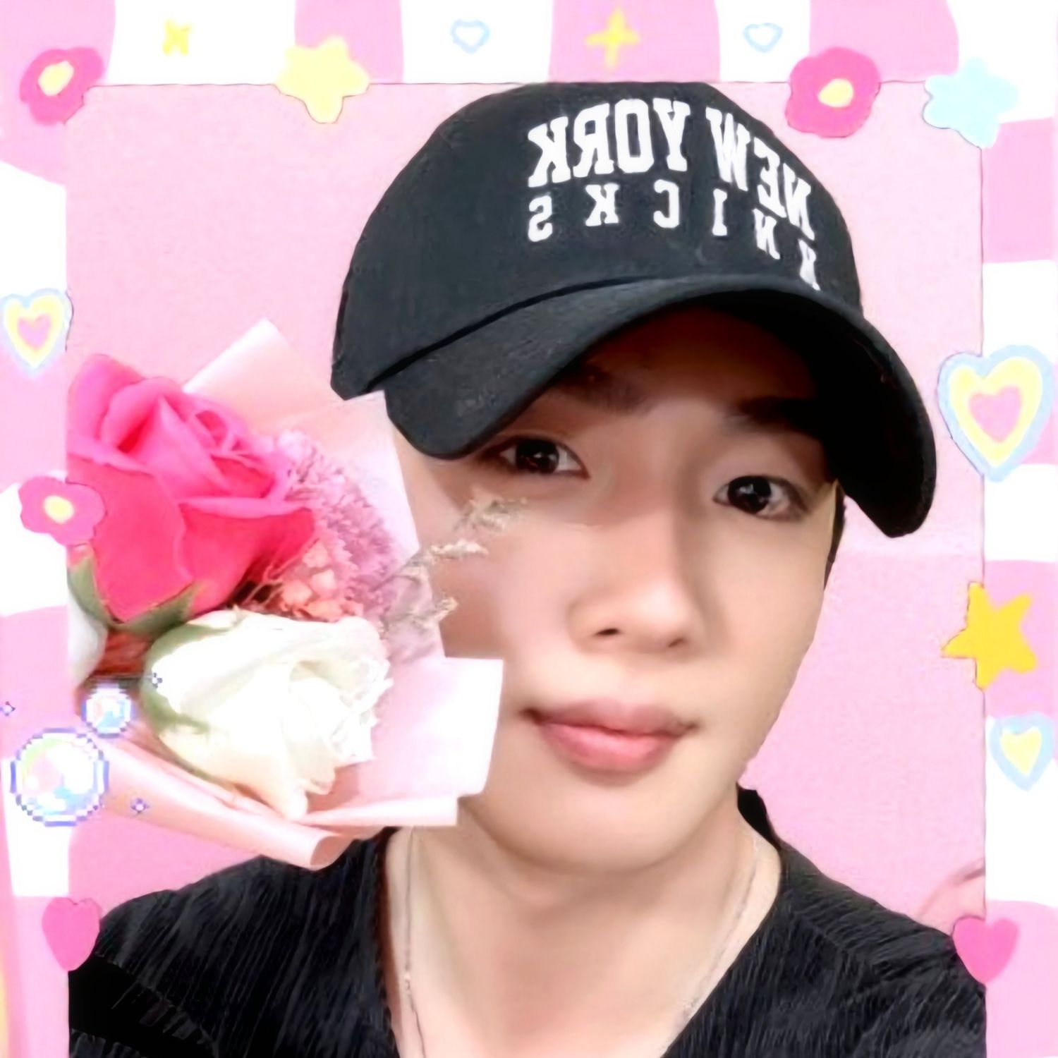 A moment captured by Kim Yohan (WEi)'s fan