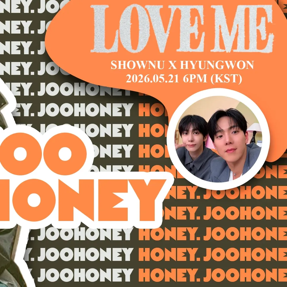 Recent activity shot of Joohoney (MONSTA X)