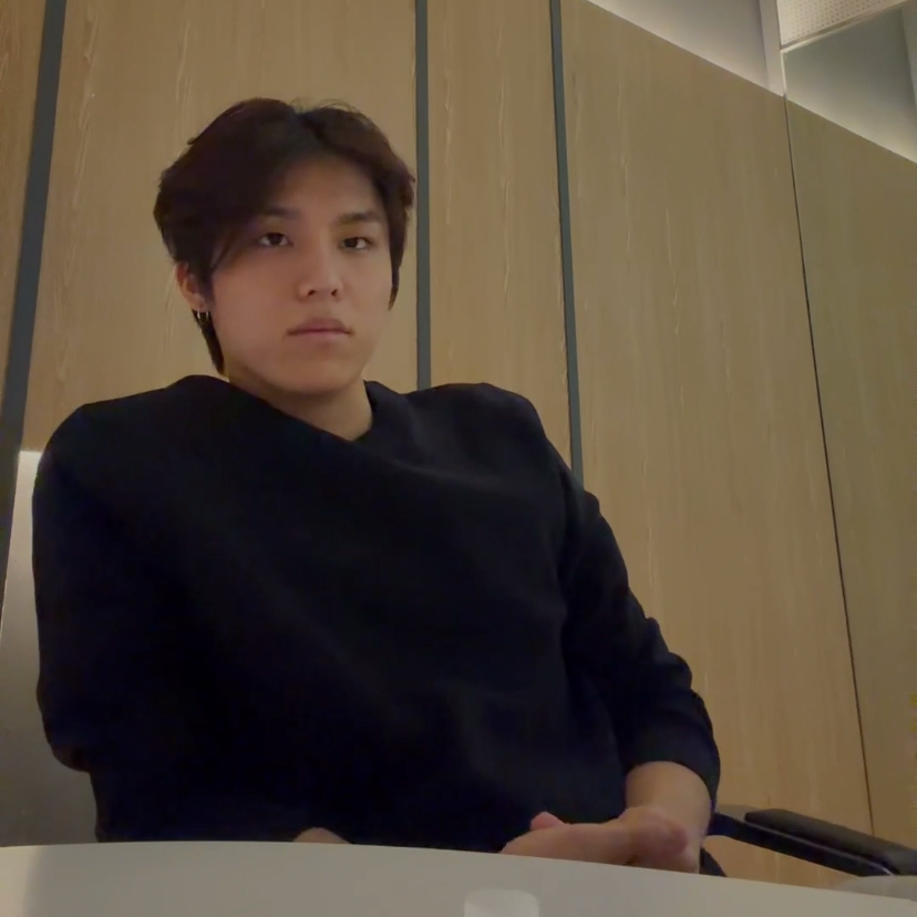 A moment captured by Park Jeongwoo (TREASURE)'s fan