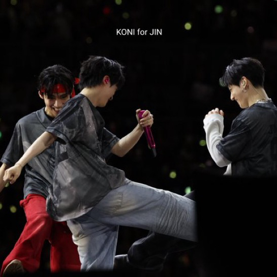 Potret di balik layar Jin (BTS)