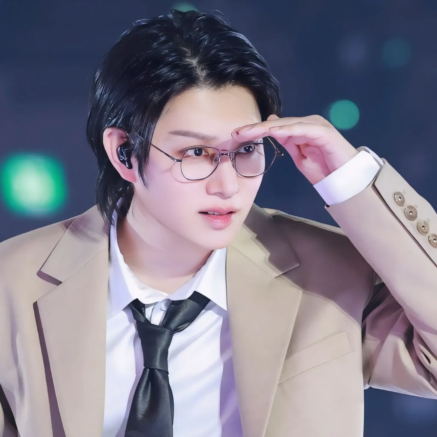 A moment captured by Heechul (Super Junior)'s fan