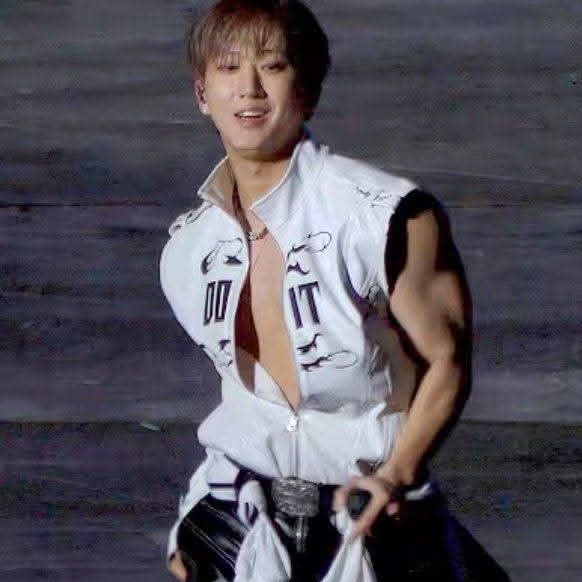 A moment captured by Changbin (Stray Kids)'s fan