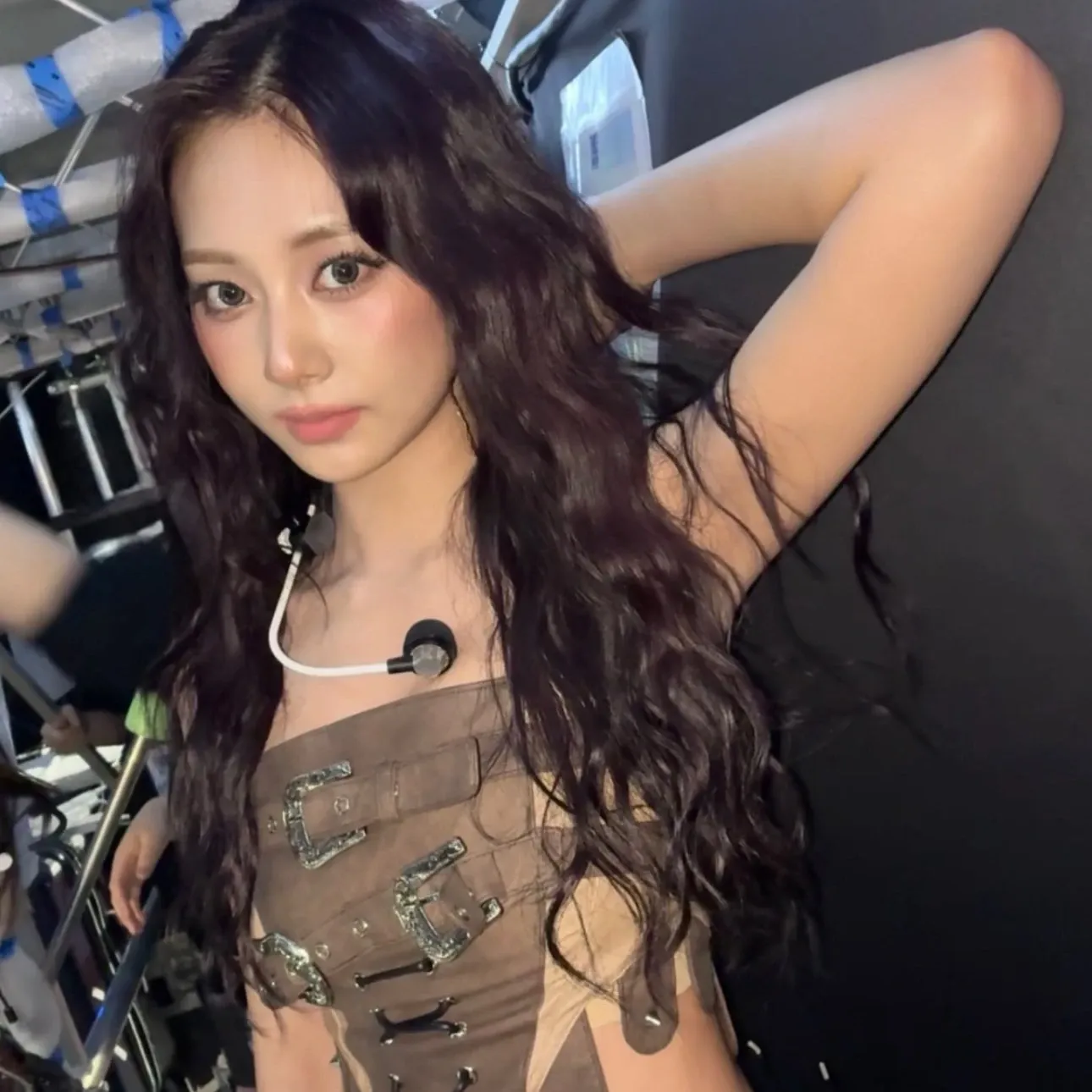 Momen yang diabadikan oleh penggemar Tzuyu (TWICE)