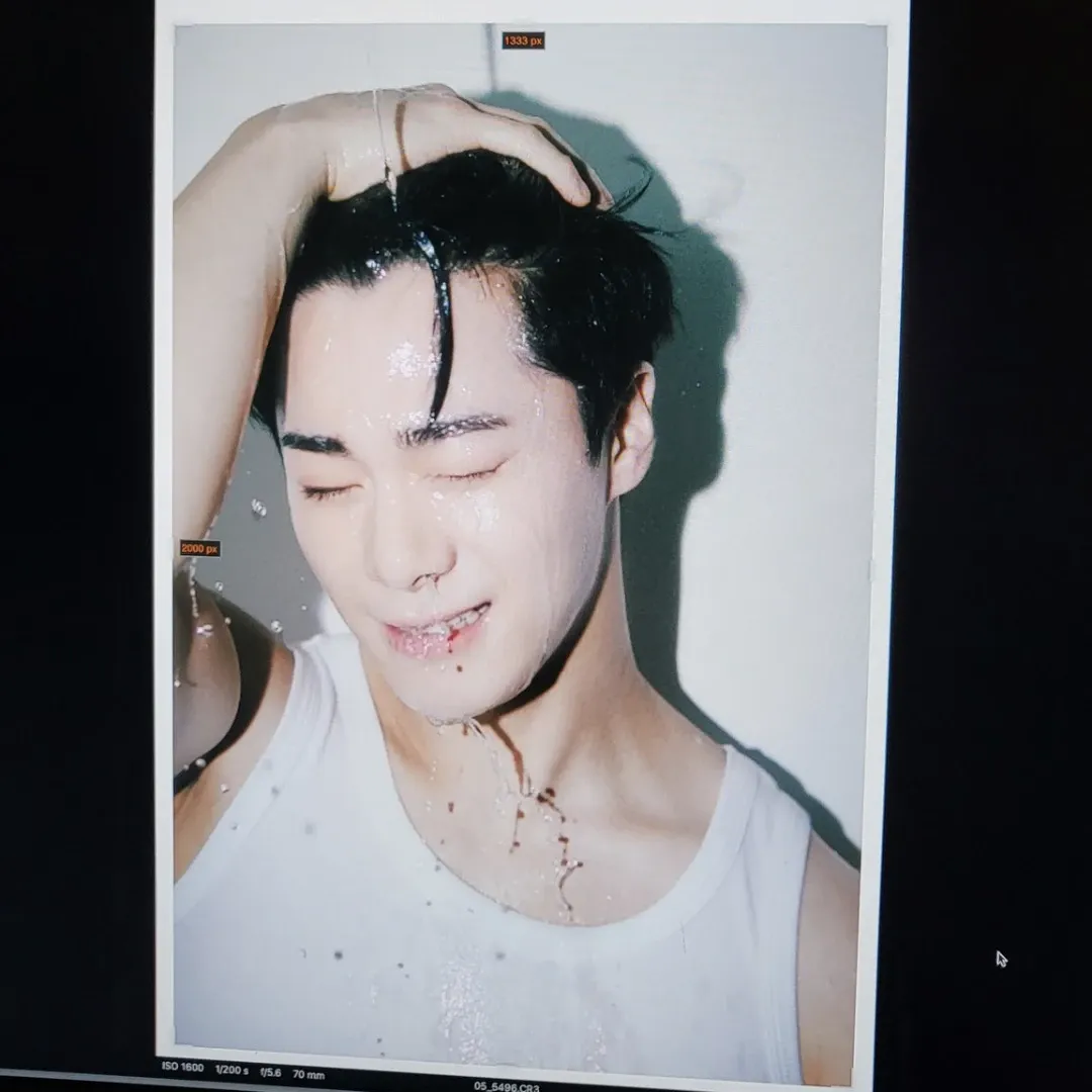 Recent activity shot of Moonbin (ASTRO)