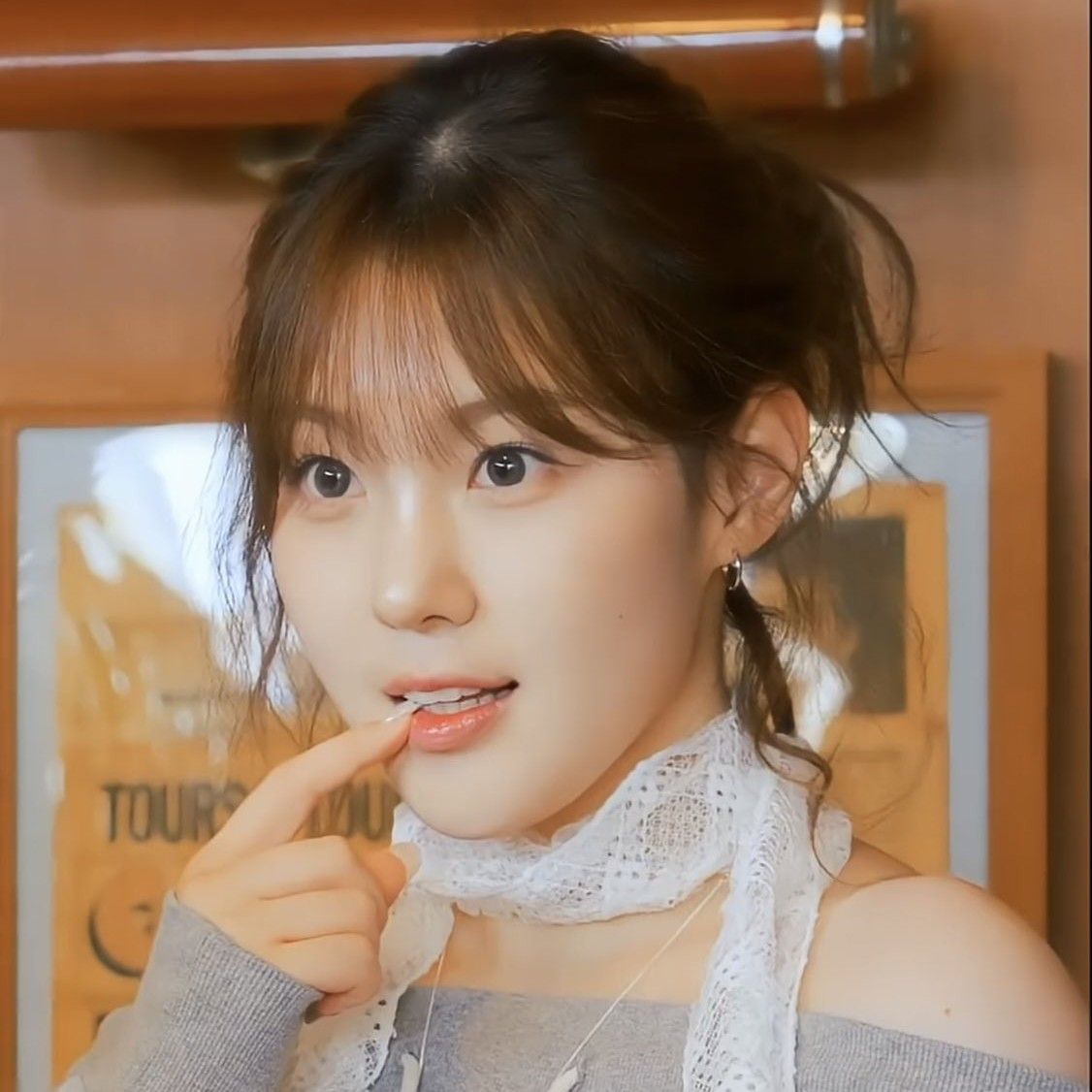 Recent activity shot of Kim Chaehyun (Kep1er)