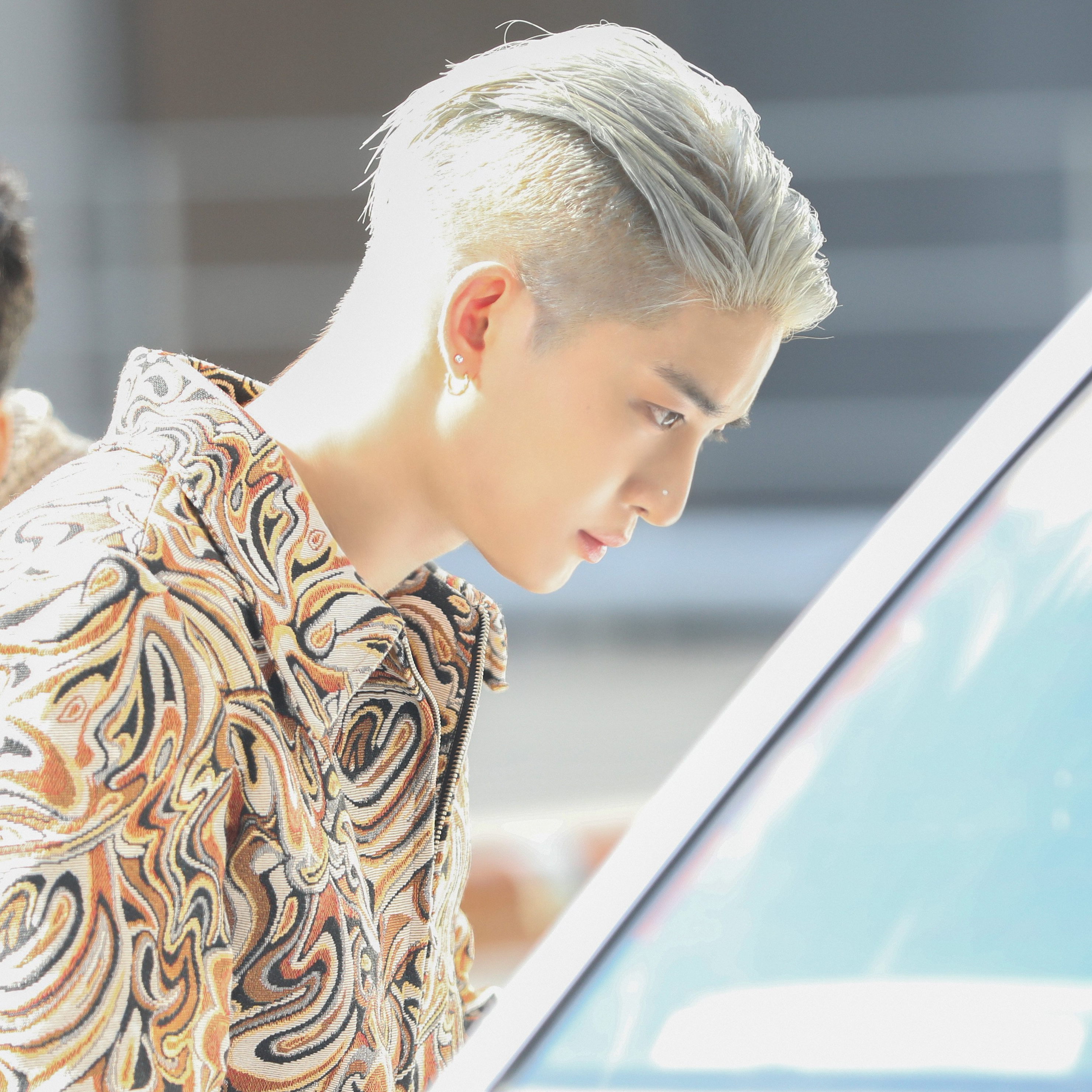 A moment captured by Bae Jinyoung's fan