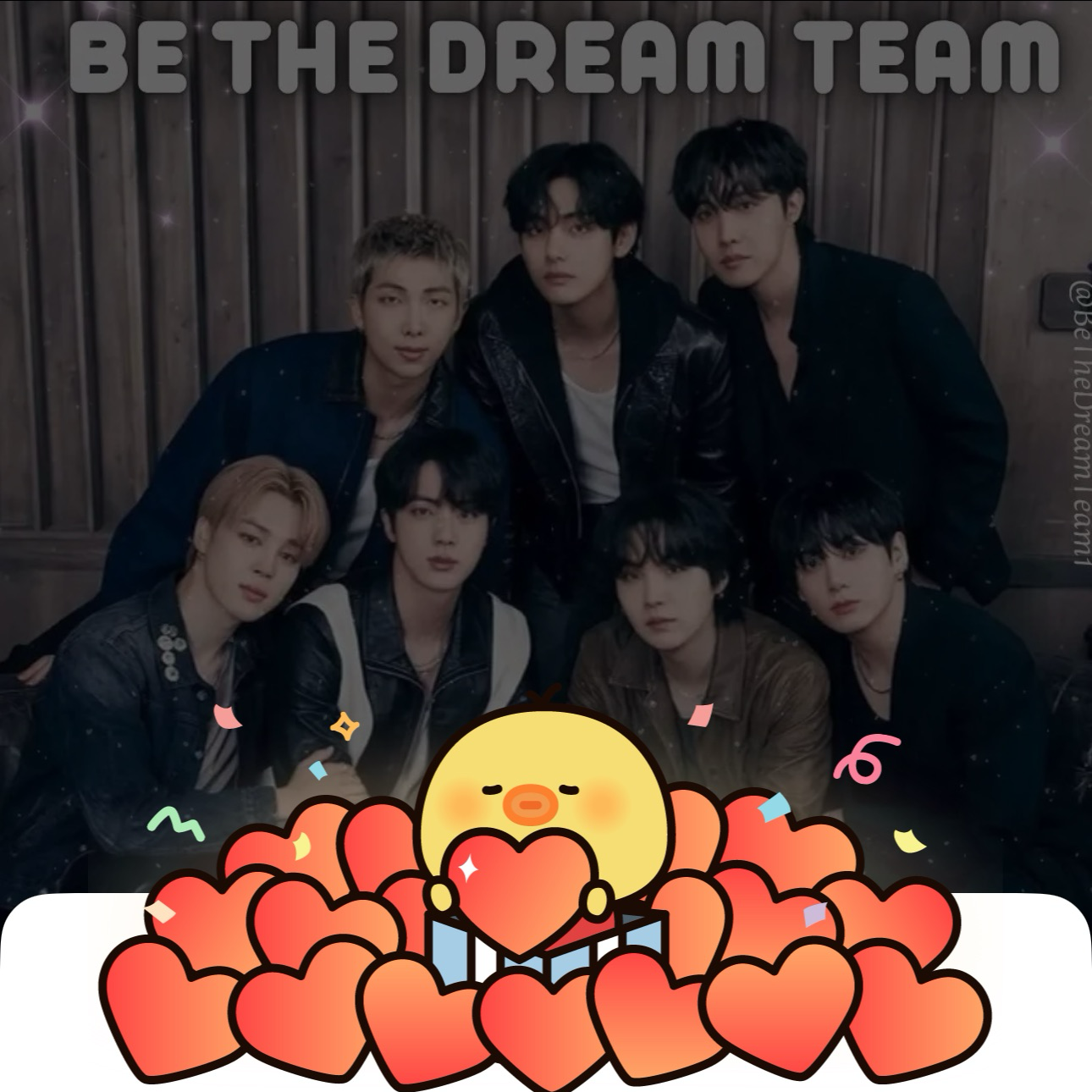 A moment captured by BTS's fan