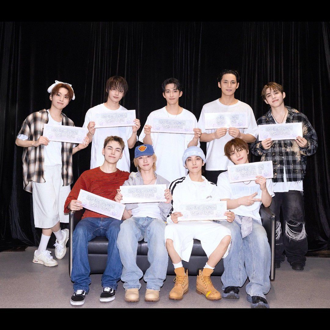 세븐틴의 비하인드 컷