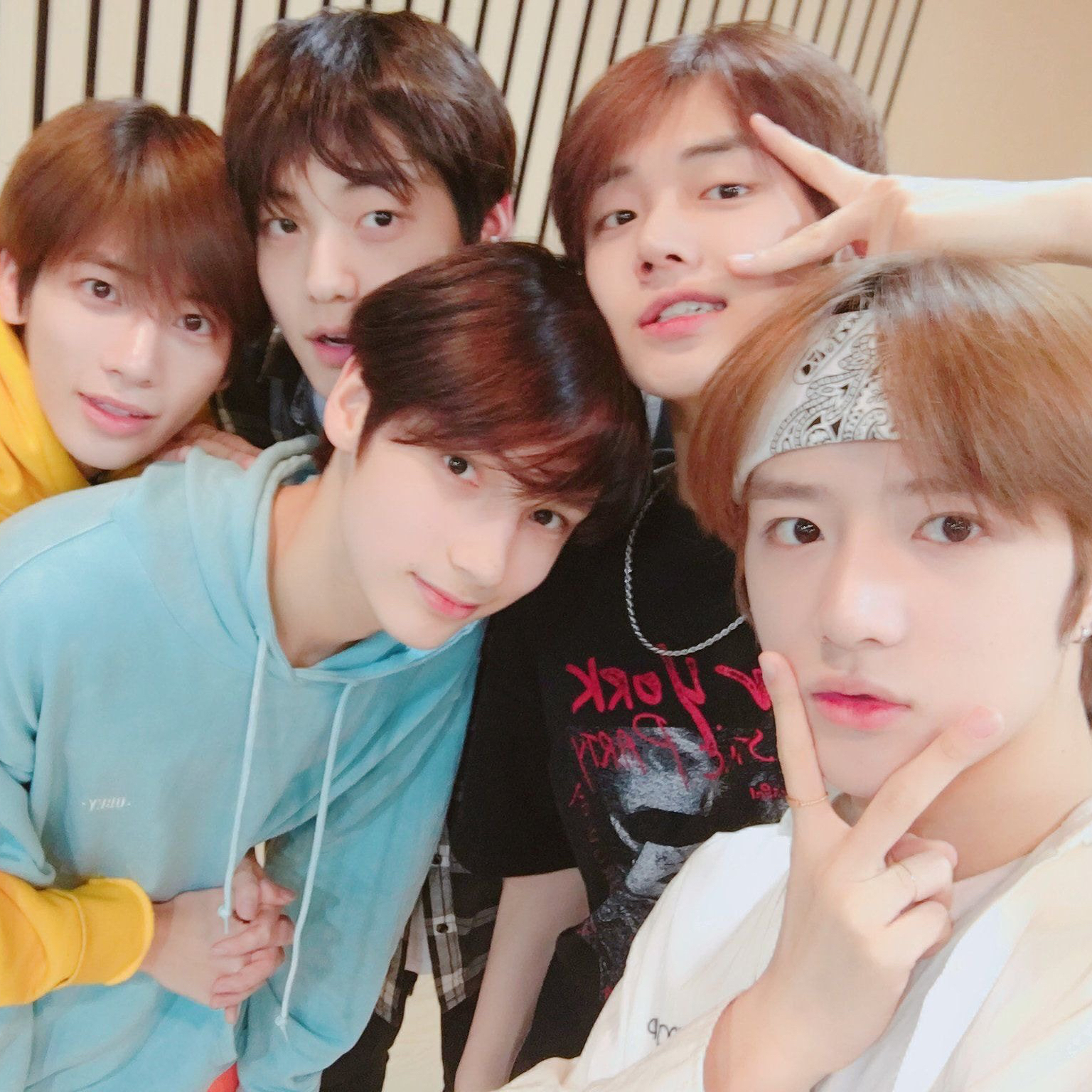 Recent activity shot of HueningKai (TOMORROW X TOGETHER)